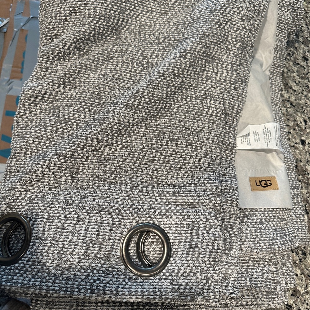 Brand New UGG Tessa Grommet Blackout 108 inch Curtain (set of 2)